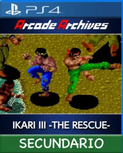 Ps4 Digital Arcade Archives IKARI III -THE RESCUE- Secundario