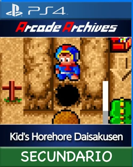 Ps4 Digital Arcade Archives Kid's Horehore Daisakusen Secundario