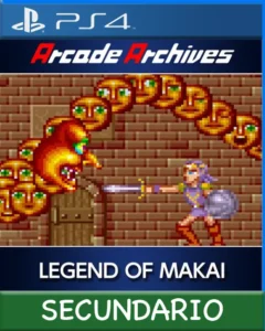 Ps4 Digital Arcade Archives LEGEND OF MAKAI Secundario