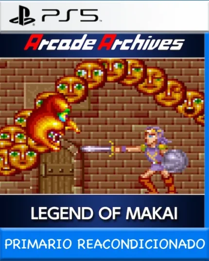 Ps5 Digital Arcade Archives LEGEND OF MAKAI Primario Reacondicionado