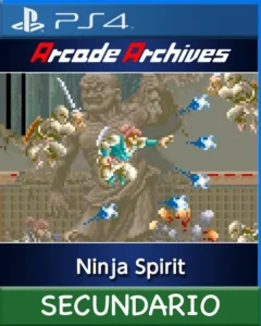 Ps4 Digital Arcade Archives Ninja Spirit Secundario