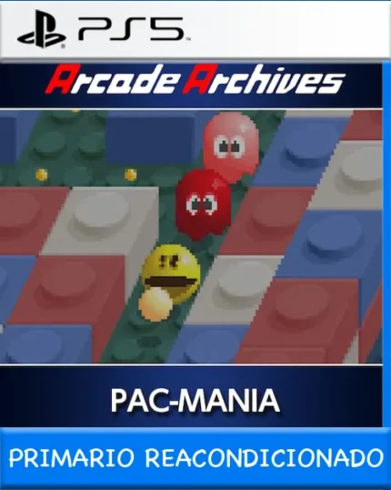 Ps5 Digital Arcade Archives PAC-MANIA Primario Reacondicionado