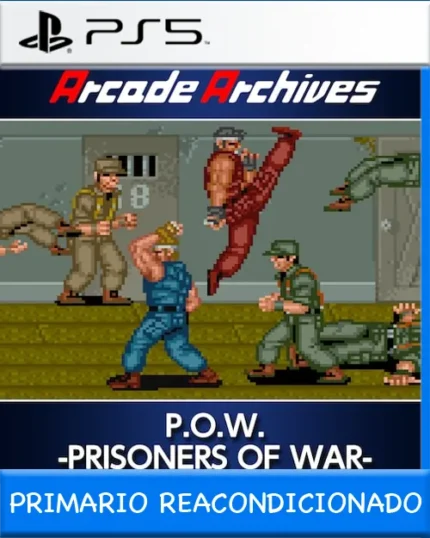 Ps5 Digital Arcade Archives P.O.W. -PRISONERS OF WAR- Primario Reacondicionado