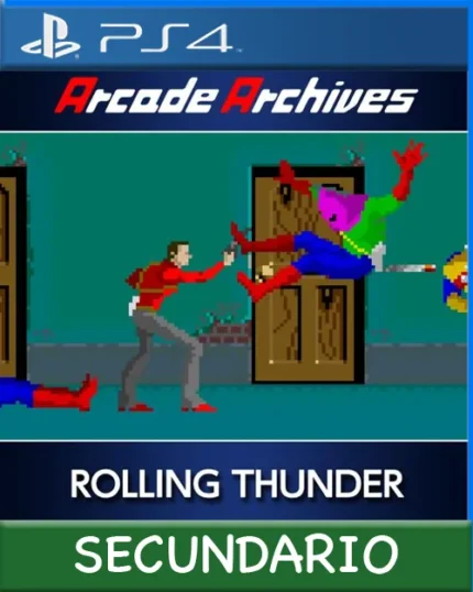 Ps4 Digital Arcade Archives ROLLING THUNDER Secundario