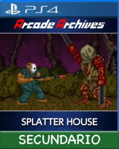 Ps4 Digital Arcade Archives SPLATTER HOUSE Secundario