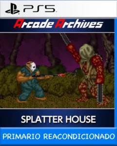 Ps5 Digital Arcade Archives SPLATTER HOUSE Primario Reacondicionado