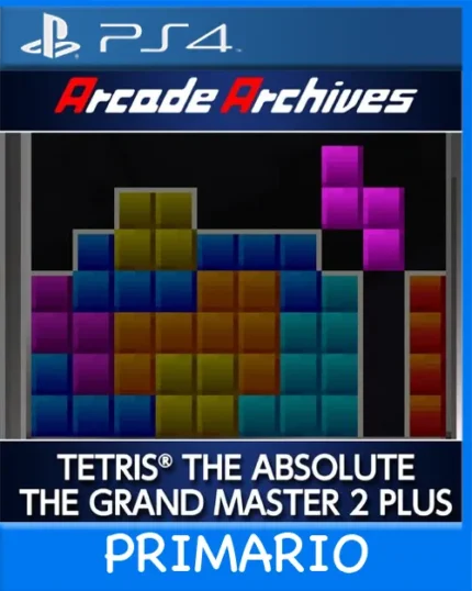 Ps4 Digital Arcade Archives TETRIS® THE ABSOLUTE THE GRAND MASTER 2 PLUS Primario