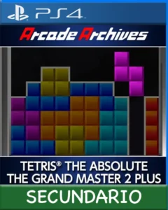 Ps4 Digital Arcade Archives TETRIS® THE ABSOLUTE THE GRAND MASTER 2 PLUS Secundario