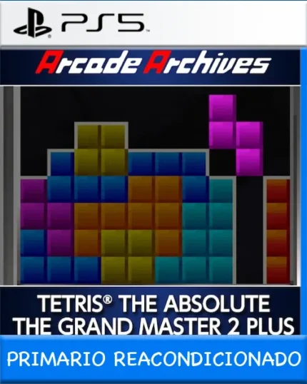 Ps5 Digital Arcade Archives TETRIS® THE ABSOLUTE THE GRAND MASTER 2 PLUS Primario Reacondicionado