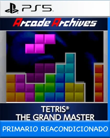 Ps5 Digital Arcade Archives TETRIS® THE GRAND MASTER Primario Reacondicionado