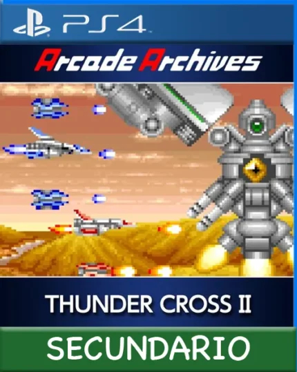 Ps4 Digital Arcade Archives THUNDER CROSS II Secundario