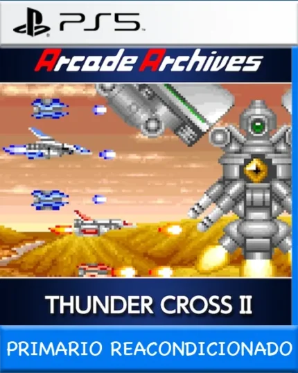 Ps5 Digital Arcade Archives THUNDER CROSS II Primario Reacondicionado