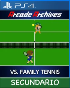 Ps4 Digital Arcade Archives VS. FAMILY TENNIS Secundario