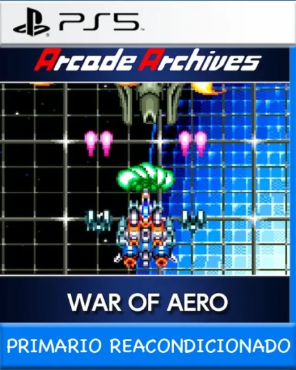 Ps5 Digital Arcade Archives WAR OF AERO Primario Reacondicionado