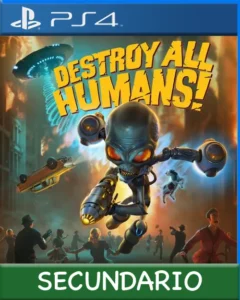 Ps4 Digital Destroy All Humans! Secundario