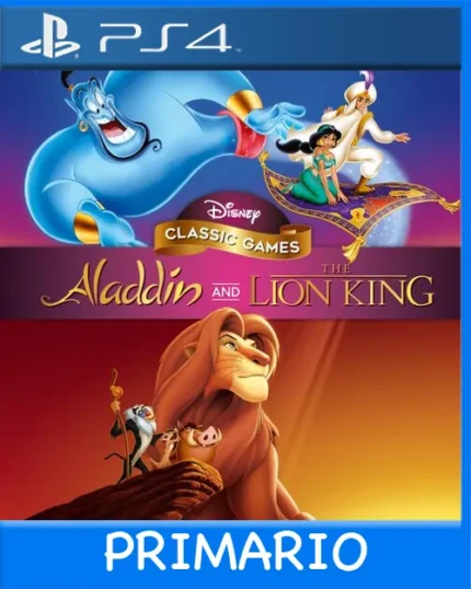 Ps4 Digital Disney Classic Games: Aladdin and The Lion King Primario