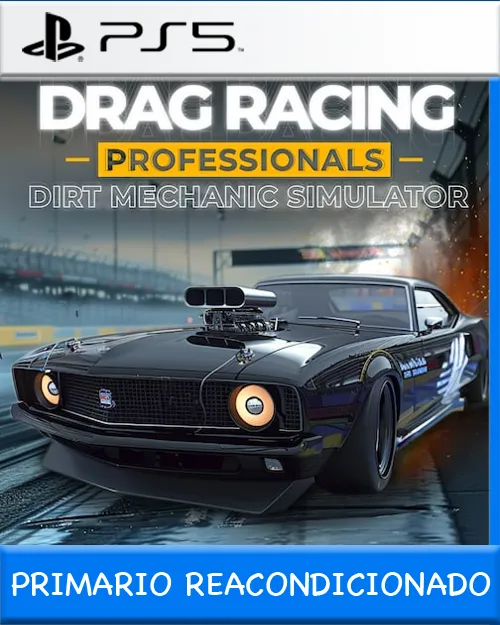 Ps5 Digital Drag Racing Professionals: Dirt Mechanic Simulator Primario Reacondicionado