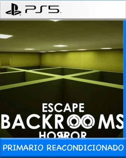 Ps5 Digital ESCAPE - BACKROOMS HORROR Primario Reacondicionado