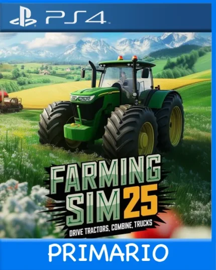 Ps4 Digital Farming Sim 25: Drive Tractors