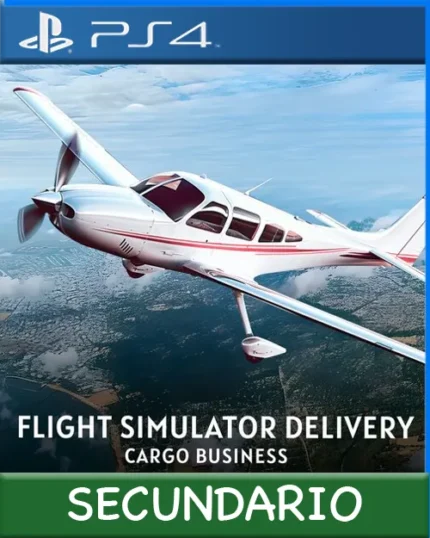 Ps4 Digital Flight Simulator Delivery: Cargo Business Secundario