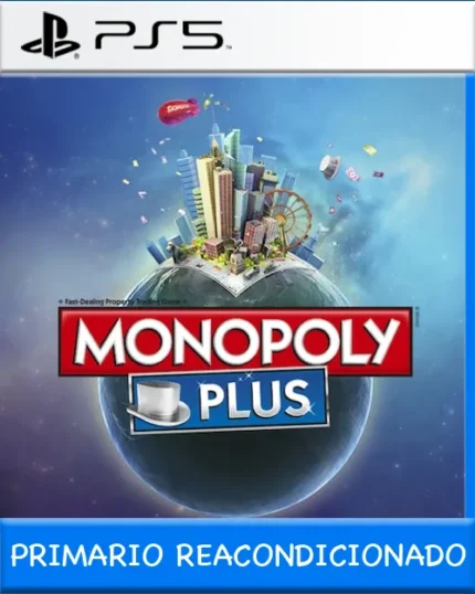 Ps5 Digital MONOPOLY PLUS Primario Reacondicionado