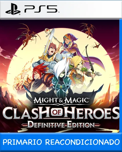 Ps5 Digital Might & Magic: Clash of Heroes: Definitive Edition Primario Reacondicionado