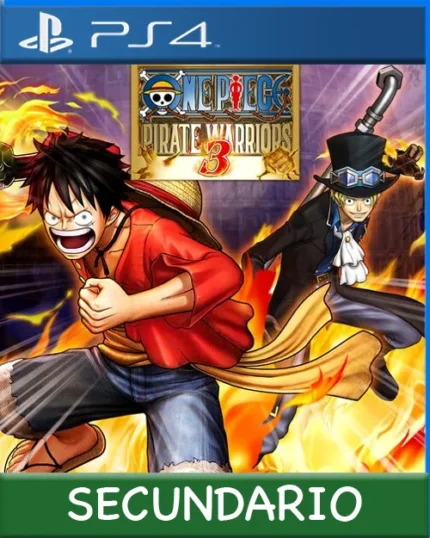 Ps4 Digital One Piece: Pirate Warriors 3 Secundario