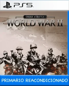 Ps5 Digital Order of Battle: World War II Primario Reacondicionado