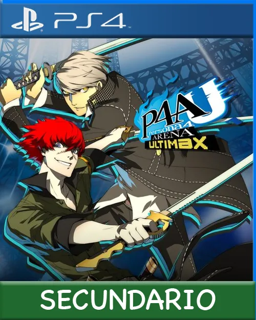 Ps4 Digital Persona 4 Arena Ultimax Secundario