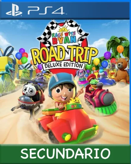 Ps4 Digital Race With Ryan Road Trip Deluxe Edition Secundario