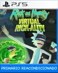 Ps5 Digital Rick and Morty: Virtual Rick-ality Primario Reacondicionado