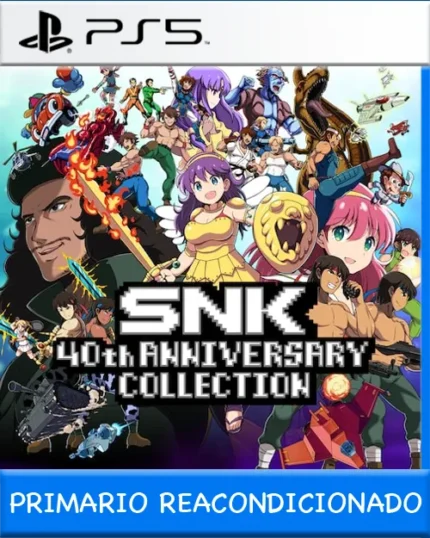 Ps5 Digital SNK 40th ANNIVERSARY COLLECTION Primario Reacondicionado