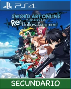 Ps4 Digital Sword Art Online Re: Hollow Fragment Secundario