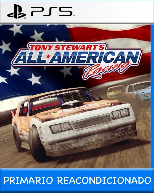 Ps5 Digital Tony Stewart's All-American Racing Primario Reacondicionado