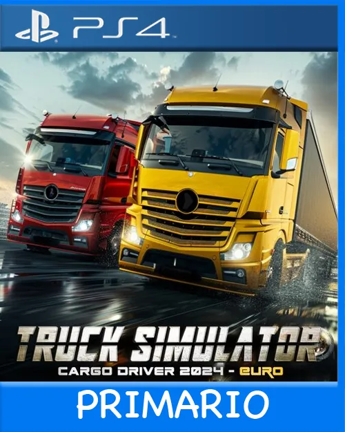 Ps4 Digital Truck Simulator Cargo Driver 2024 - EURO Primario