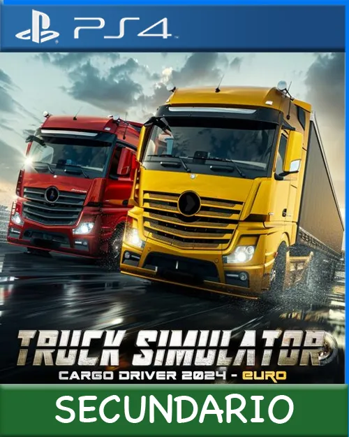 Ps4 Digital Truck Simulator Cargo Driver 2024 - EURO Secundario