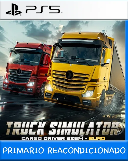 Ps5 Digital Truck Simulator Cargo Driver 2024 - EURO Primario Reacondicionado