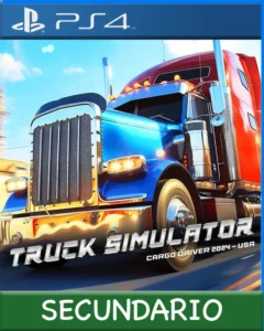 Ps4 Digital Truck Simulator Cargo Driver 2024 - USA Secundario