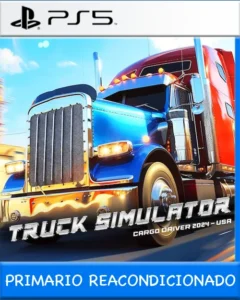 Ps5 Digital Truck Simulator Cargo Driver 2024 - USA Primario Reacondicionado