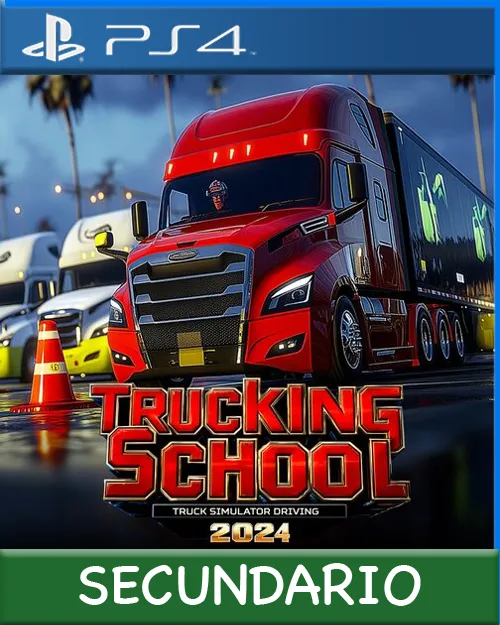 Ps4 Digital Trucking School: Truck Simulator Driving 2024 Secundario