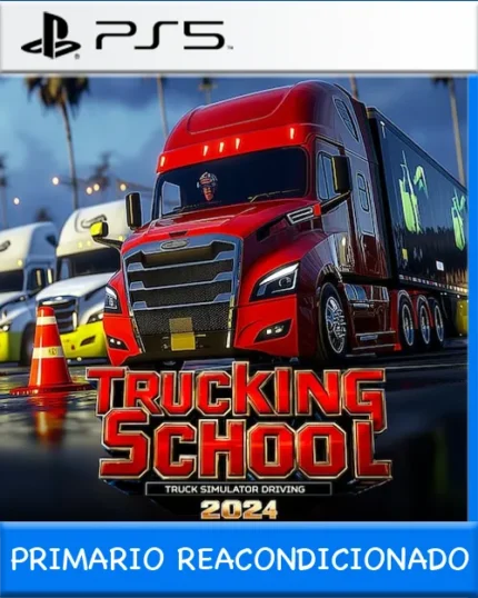 Ps5 Digital Trucking School: Truck Simulator Driving 2024 Primario Reacondicionado