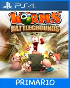 Ps4 Digital Worms Battlegrounds Primario