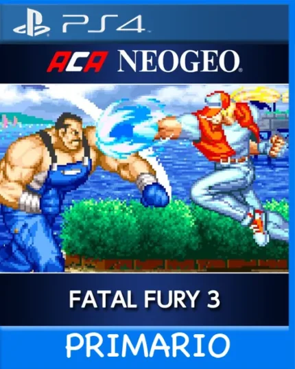 Ps4 Digital ACA NEOGEO FATAL FURY 3 Primario
