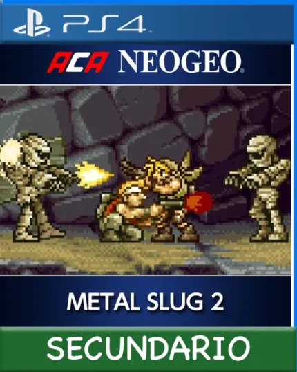 Ps4 Digital ACA NEOGEO METAL SLUG 2 Secundario