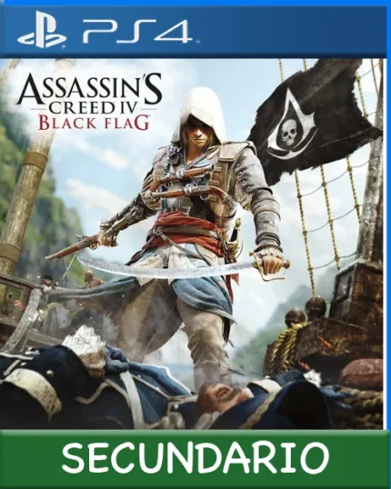 Ps4 Digital Assassins Creed IV Black Flag Secundario
