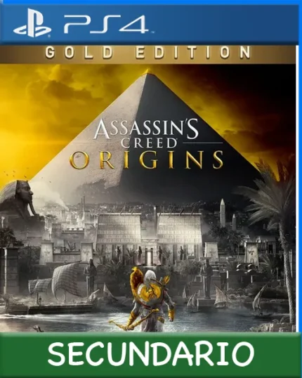 Ps4 Digital Assassins Creed Origins Gold Edition Secundario