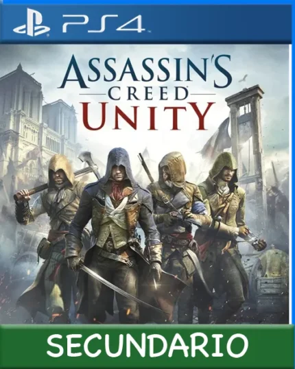 Ps4 Digital Assassins Creed Unity Secundario
