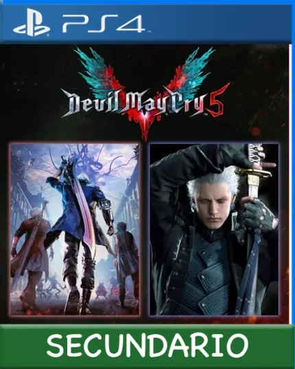 Ps4 Digital Devil May Cry 5 + Vergil Secundario