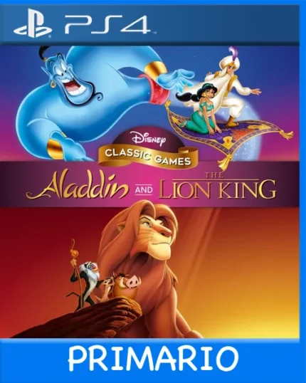 Ps4 Digital Disney Classic Games: Aladdin and The Lion King Primario