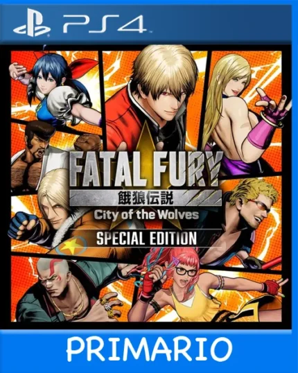 Ps4 Digital FATAL FURY: City of the Wolves - Special Edition Primario